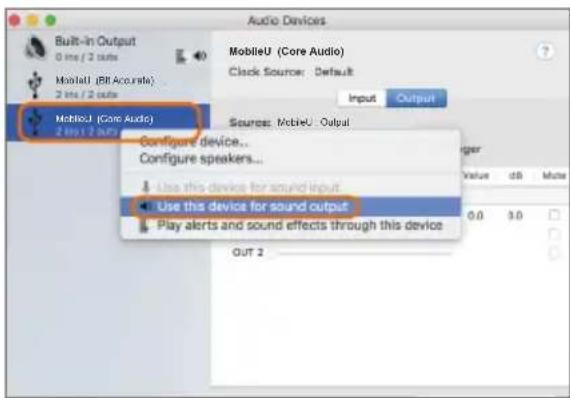 icon MobileU Live - Configuration de l'audio MIDI - 1