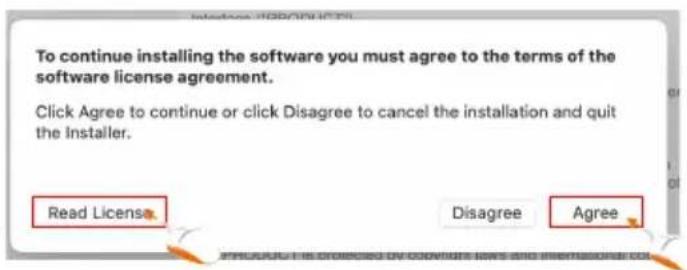 icon USolo - Cliquez sur « Read License » pour consulter les conditions de la licence ou cliquez sur « Agree » pour commencer l'installation - 1