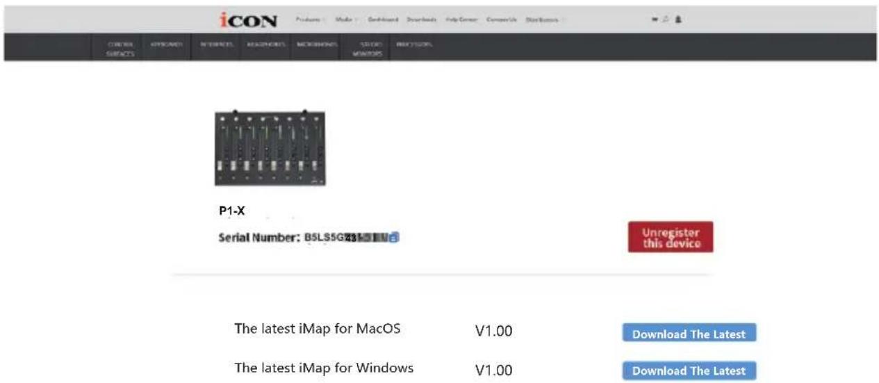 icon P1-X - Installer iMAP™ pour Mac - 1