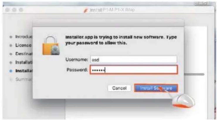 icon P1-X - Installer iMAP™ pour Mac - 5