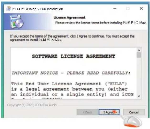 icon P1-X - Installing iMAP ^TM for Windows - 2