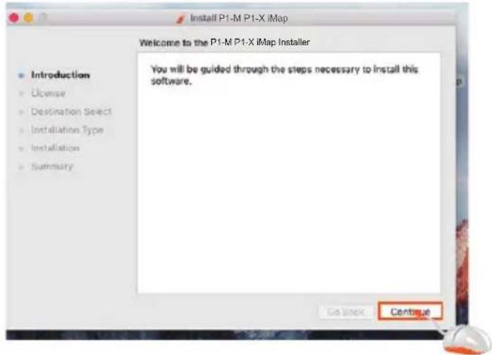 icon P1-X - Installer iMAP™ pour Mac - 4