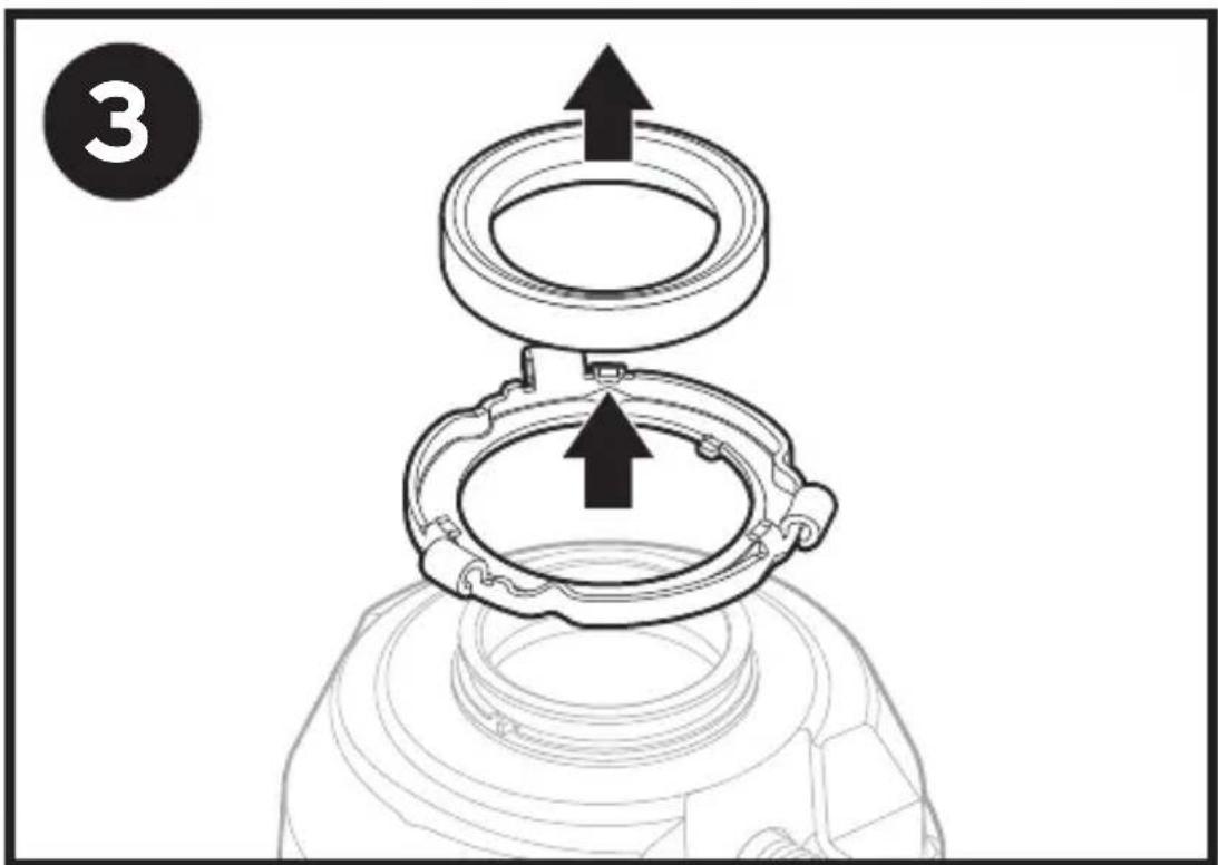 KITCHENAID KGBP734RXX - Existing Disposer Triturador existente Broyeur existant - 3