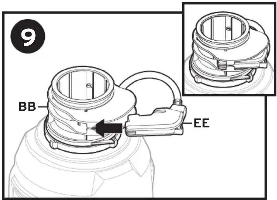 KITCHENAID KGBP734RXX - MISE EN GARDE Danger de chute - 6