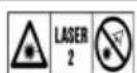 HILTI PM 2-PE - Laserinformaatio - 1