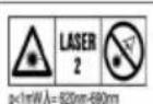 HILTI PM 2-PE - Laserinformation - 1