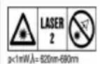 HILTI PM 2-PE - Informații despre laser - 1