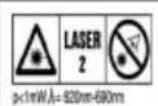 HILTI PM 2-PE - Informations laser - 1