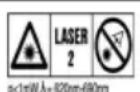 HILTI PM 2-PE - Información sobre el láser - 1