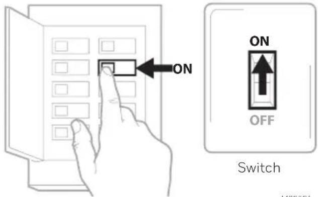 HONEYWELL RTH2CWF - Turn your power ON. - 4