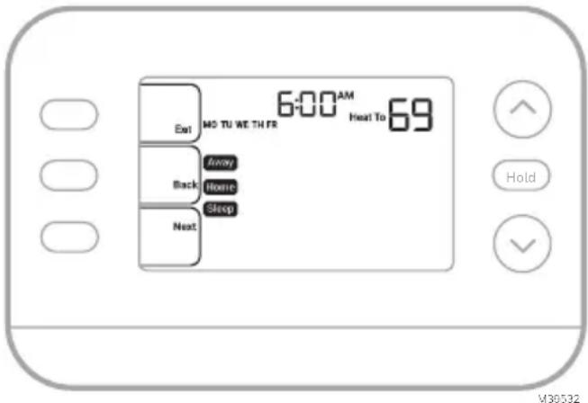HONEYWELL RTH2CWF - Configuration - 3