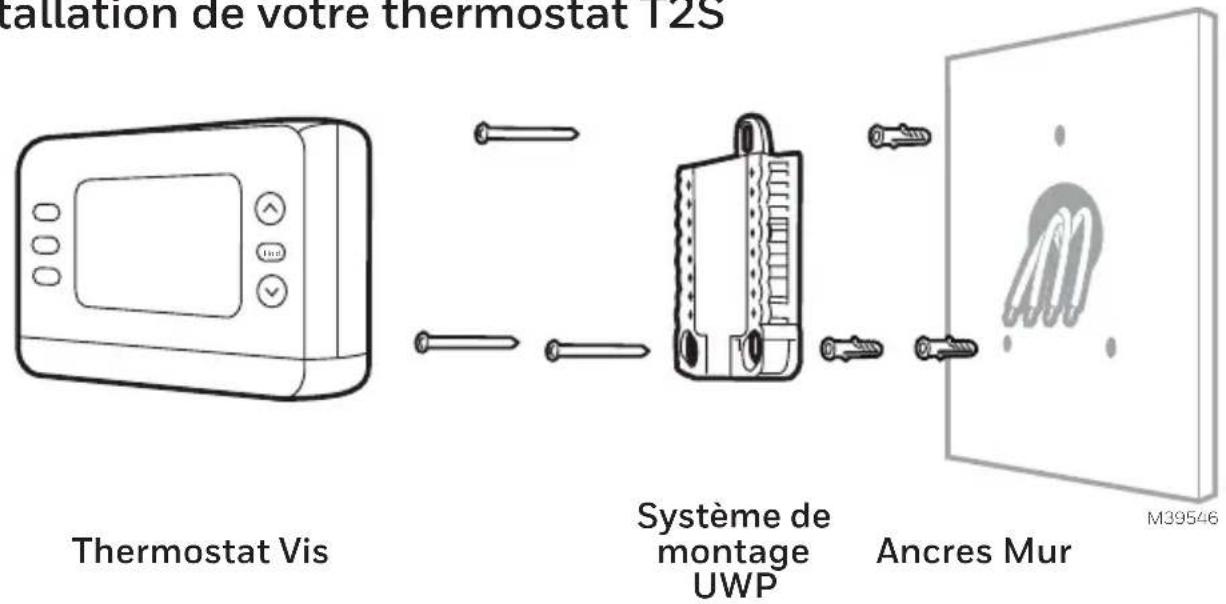 HONEYWELL RTH2CWF - Retirez la plaque frontale de - 9