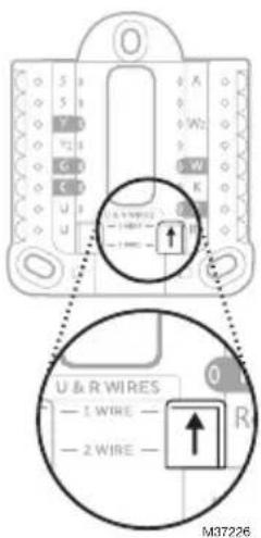HONEYWELL RTH2CWF - If you have 1 R-wire (R,Rh, or Rc) - 1