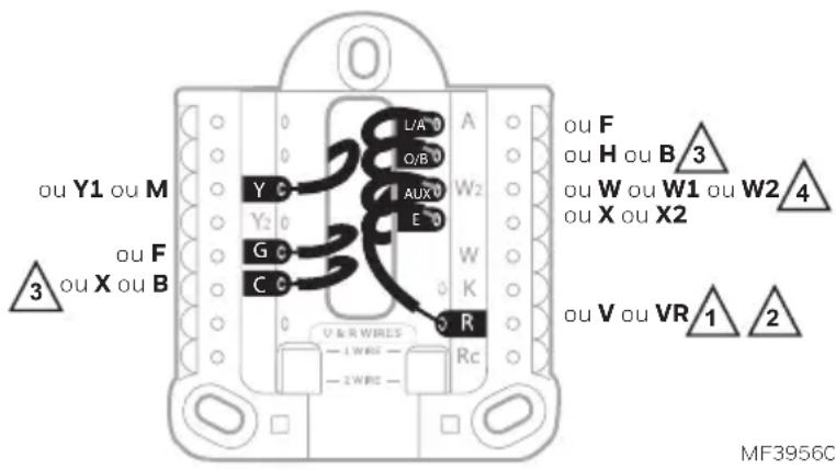 HONEYWELL RTH2CWF - Pompes à chaleur - 1