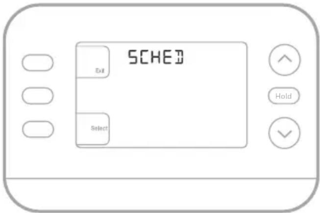 HONEYWELL RTH2CWF - Adjusting Program Schedules - 1