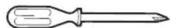 HONEYWELL RTH2CWF - Tools you will need: - 1