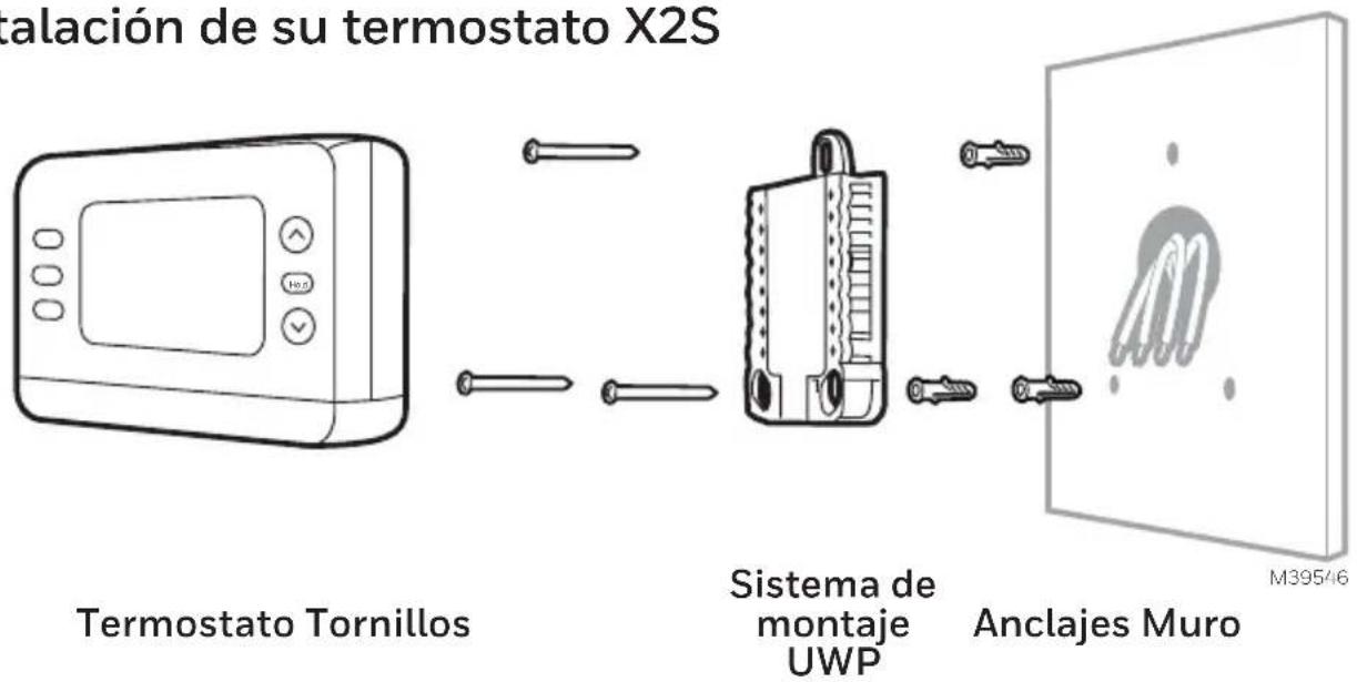 HONEYWELL RTH2CWF - Retire la placa frontal del termostato antiguo. - 12