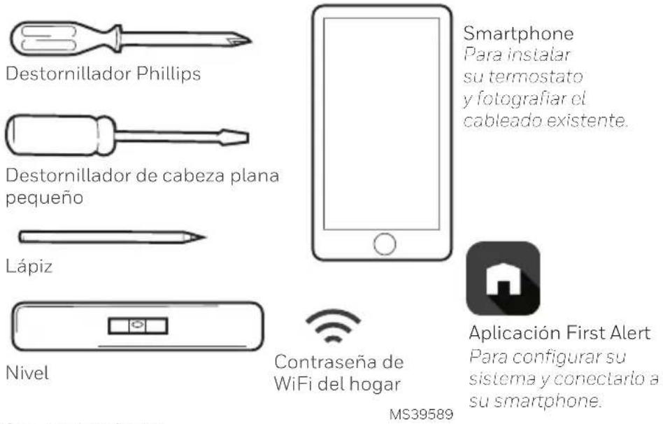 HONEYWELL RTH2CWF - Herramientas que necesitarás: - 1
