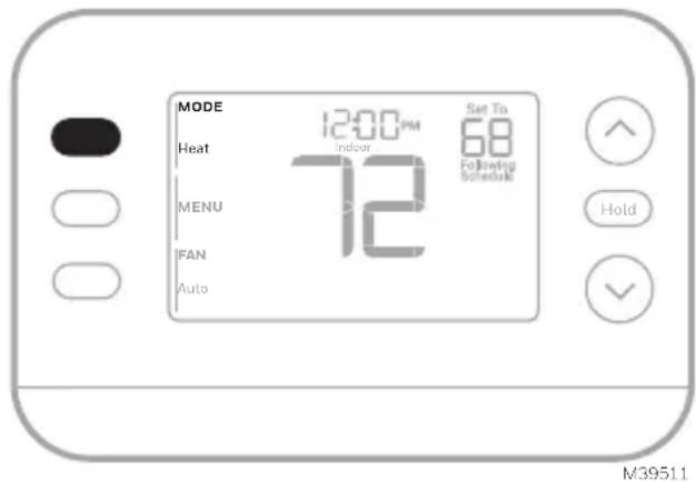HONEYWELL RTH2CWF - Modes du système : - 1
