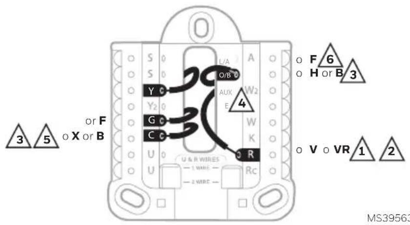HONEYWELL RTH11B - NOTAS SOBRE EL CABLEADO: - 1