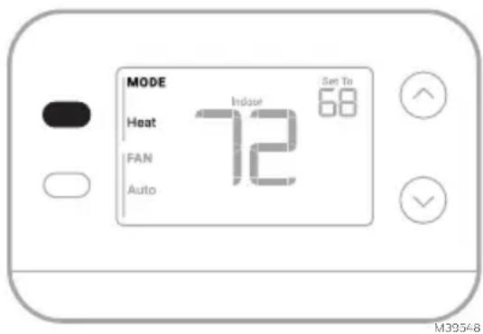 HONEYWELL RTH11B - System modes: - 1