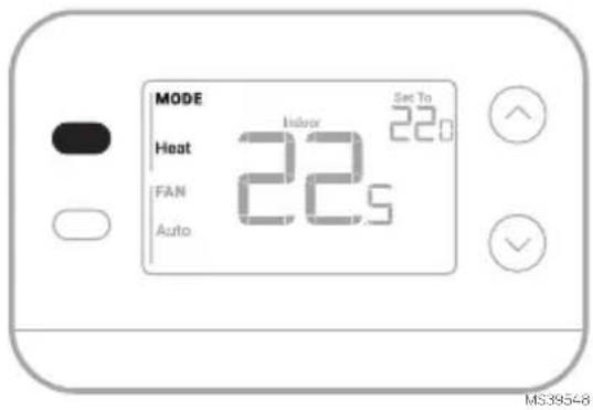 HONEYWELL RTH11B - Modos del sistema: - 1