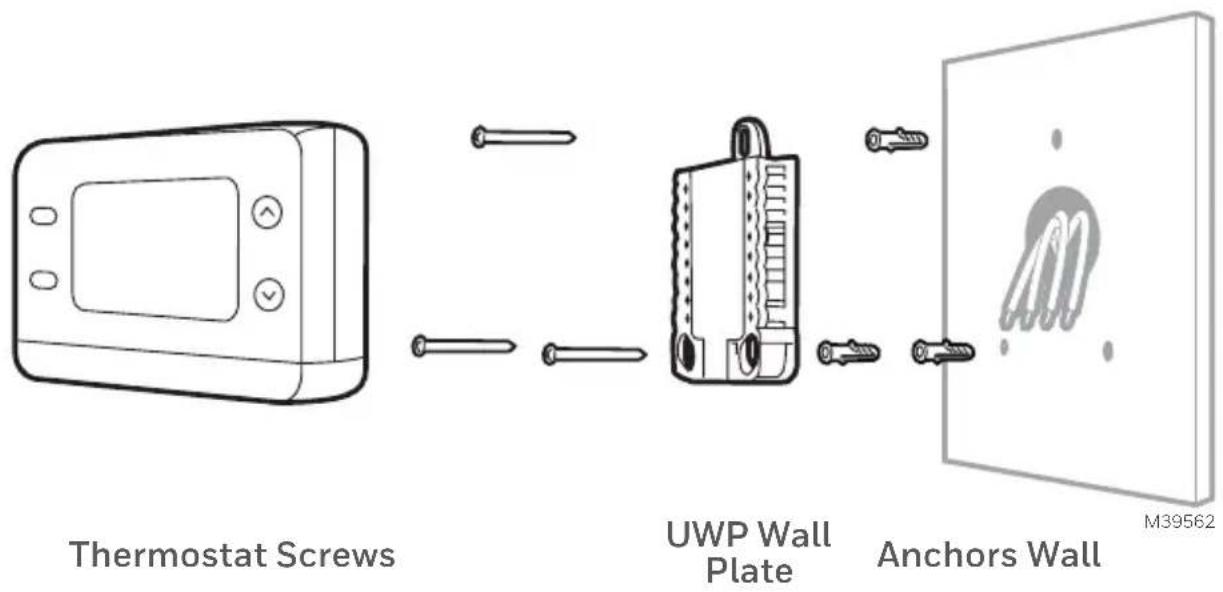 HONEYWELL RTH11B - Installing Your X1N Thermostat - 1
