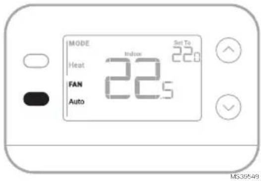 HONEYWELL RTH11B - Modos de ventilador: - 1