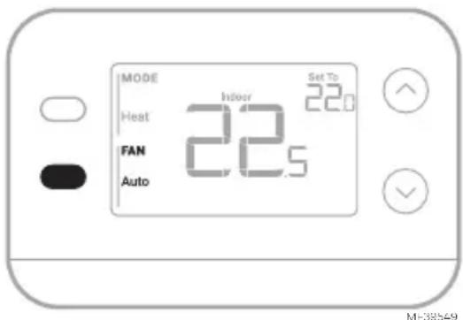 HONEYWELL RTH11B - Modes de ventilation : - 1
