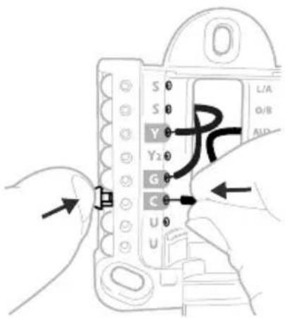 HONEYWELL RTH11B - Mount the UWP and close the door. - 1