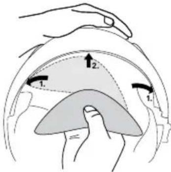 Schuberth J2 - ZUSATZWINDABWEISER - 1