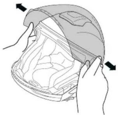 Schuberth J2 - Démontage de la visière - 3