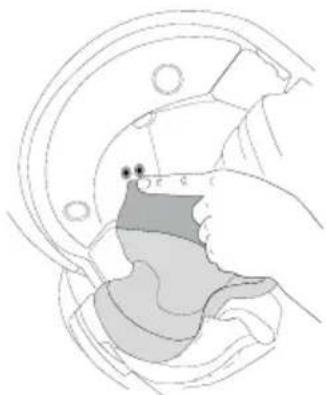 Schuberth J2 - DÉMONTAGE DES MOUSSES DE JOUES - 4