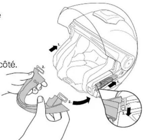 Schuberth J2 - ENLEVER LA MENTONNIÈRE - 3