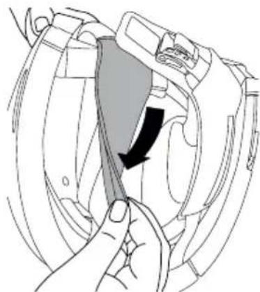 Schuberth J2 - Installation the cheek pad - 3