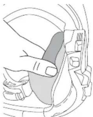 Schuberth J2 - AUSBAU KOPFPOLSTER - 2