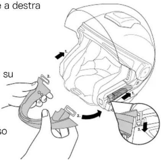 Schuberth J2 - MONTAGGIO DELLA MENTONIERA - 1