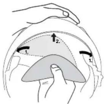 Schuberth J2 - DEFLETTORE ADDIZIONALE - 1