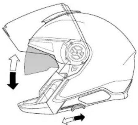 Schuberth J2 - Bedienung - 1