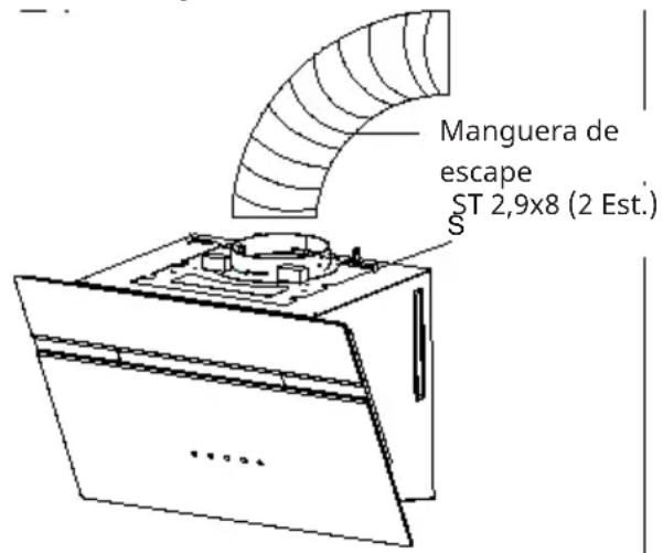 Klarstein WiFusion - INSTALLACION DE LA CAMPANA EXTRACTORA - 2