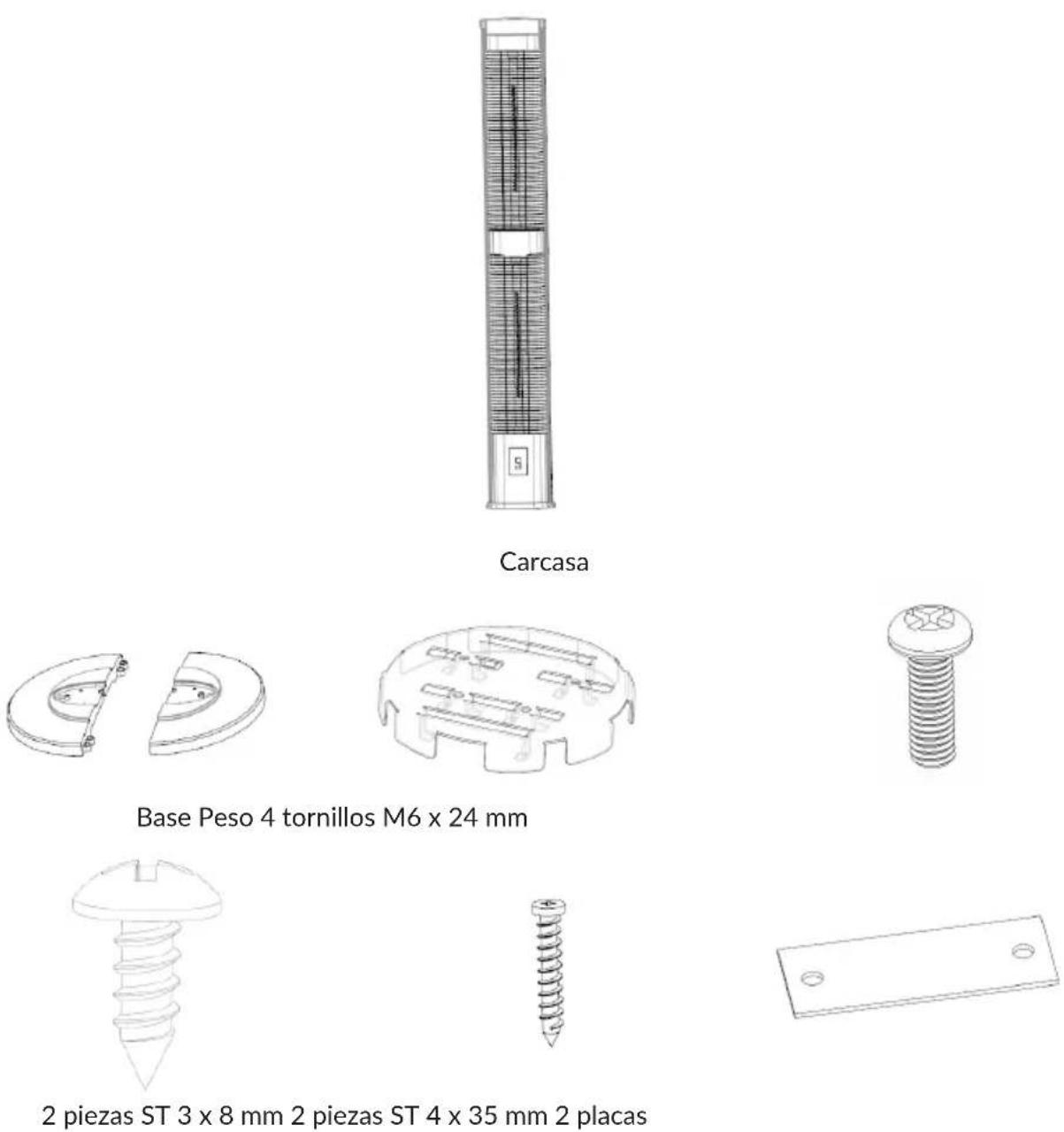 Blumfeldt BlazeTower - CONTENIDO DEL ENVÍO - 1