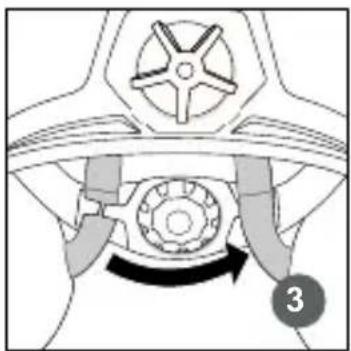 Schuberth F400 FIBERTECH - Exchange chin/neck straps - 5