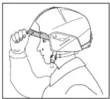 Schuberth F400 FIBERTECH - FORRO - 8
