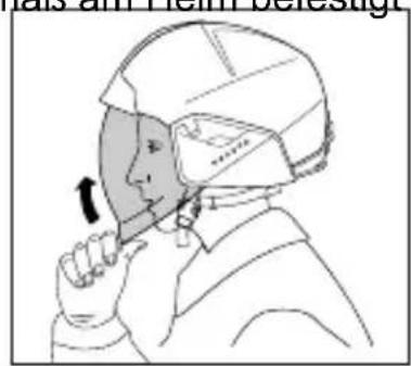 Schuberth F400 FIBERTECH - Visierbetätigung - 2