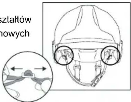 Schuberth F400 FIBERTECH - Regulacja paska pod brodą i na szyję - 2