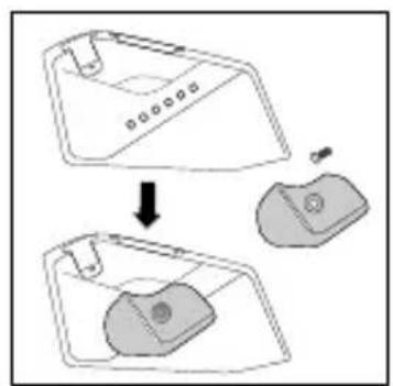 Schuberth F400 FIBERTECH - Adapter voor ademhalingsmasker - 1