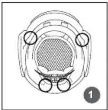 Schuberth F400 FIBERTECH - INNENAUSSTATTUNG - 1