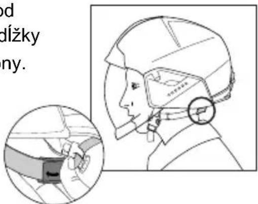 Schuberth F400 FIBERTECH - Nastavenie remienka pod bradou/na krku - 1