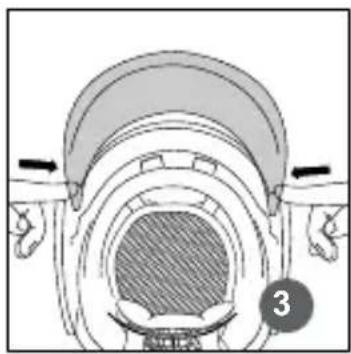 Schuberth F400 FIBERTECH - ALLMÄN INFORMATION OM HJÄLMEN - 4