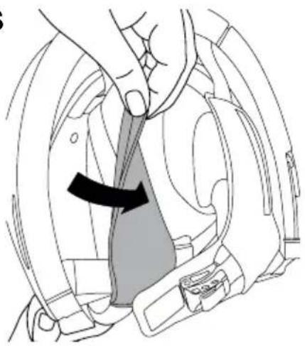 Schuberth E2 CARBON - DEMONTAGE DU PARE-NUQUE - 2